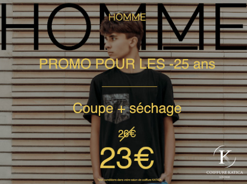 Promo -25 ans hommes