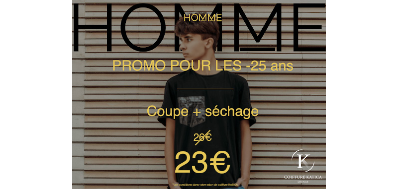 Promo -25 ans hommes